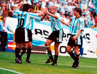 Argentina en Francia 98